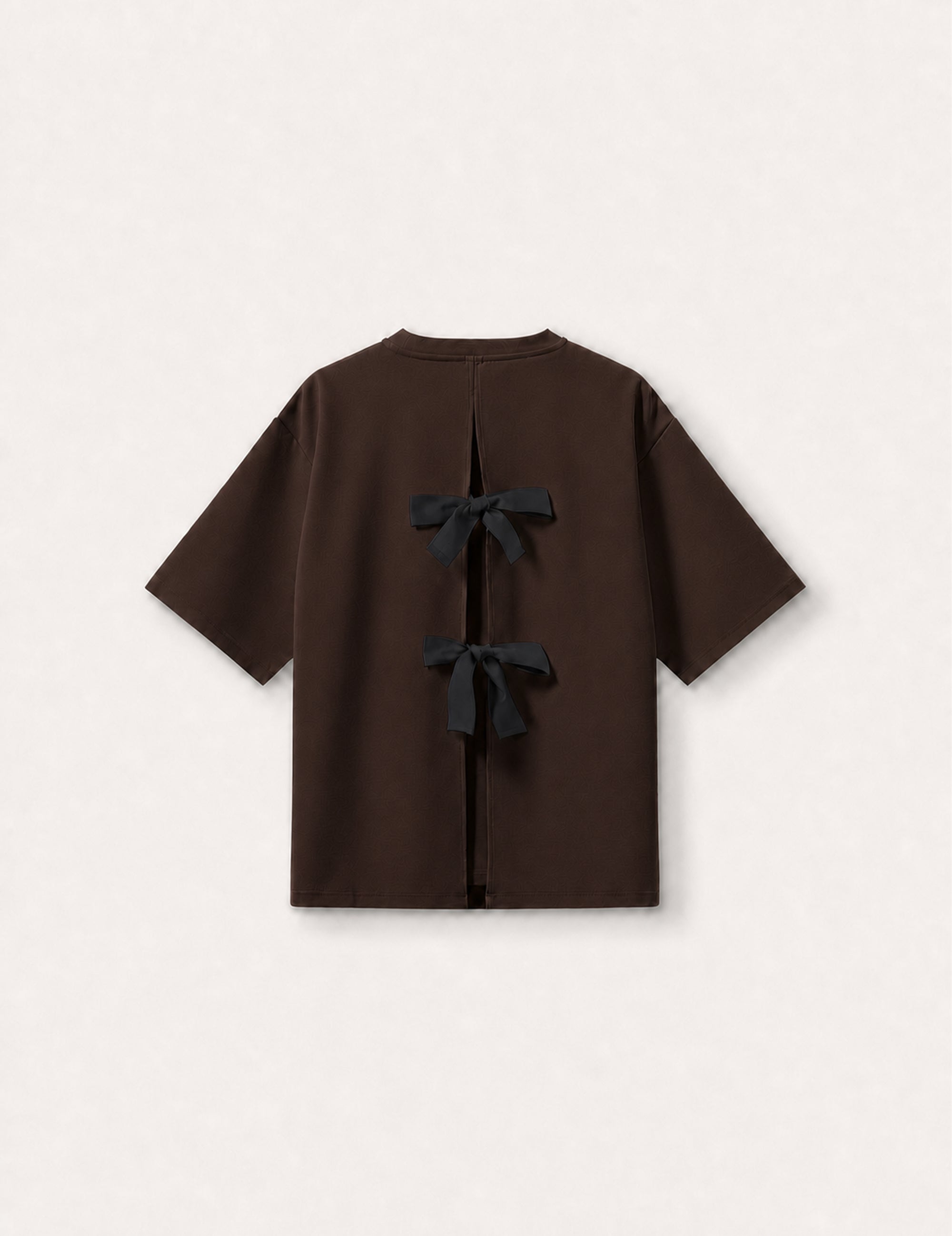TG Bow Tee Mocca
