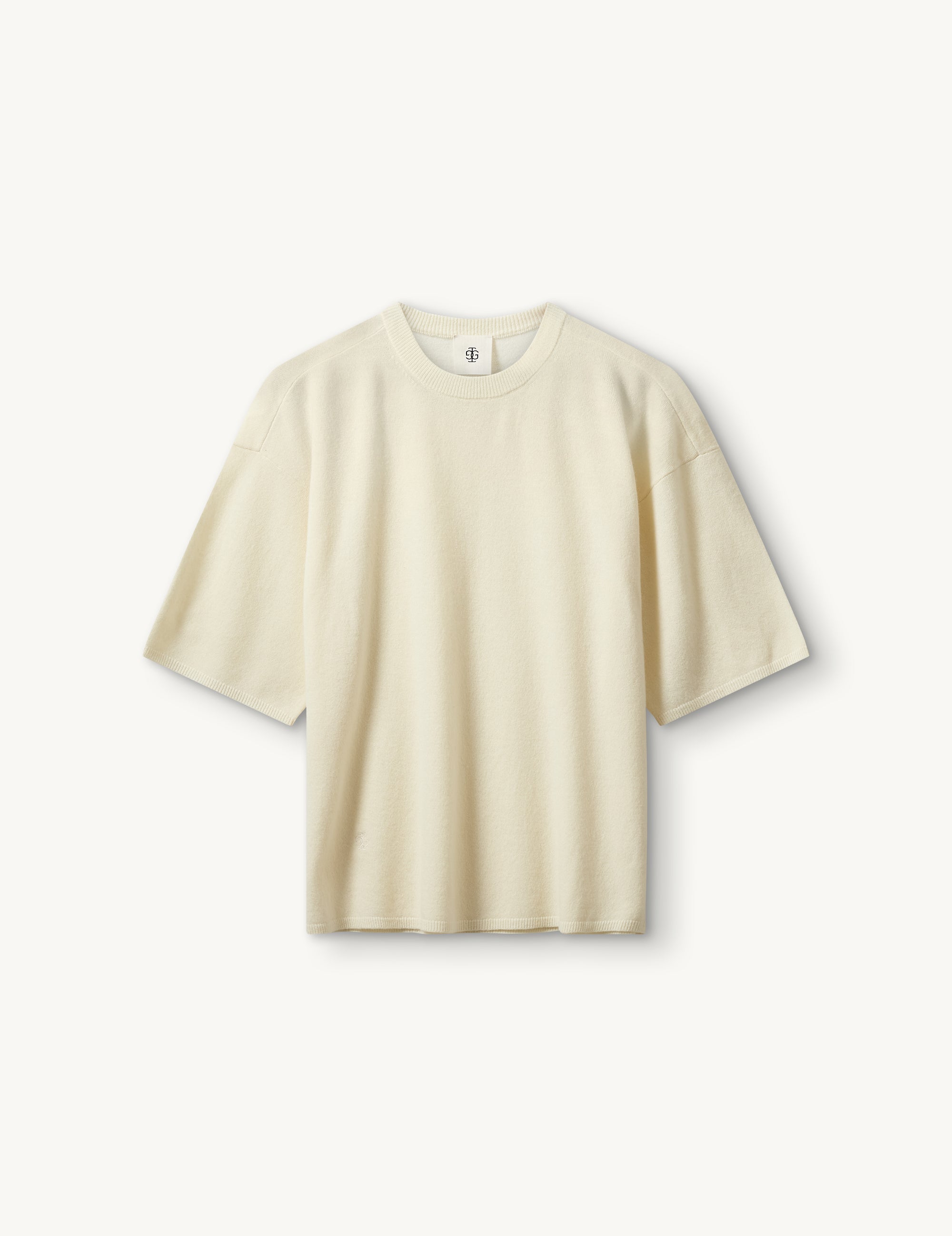 Como Oversized Tee Cream