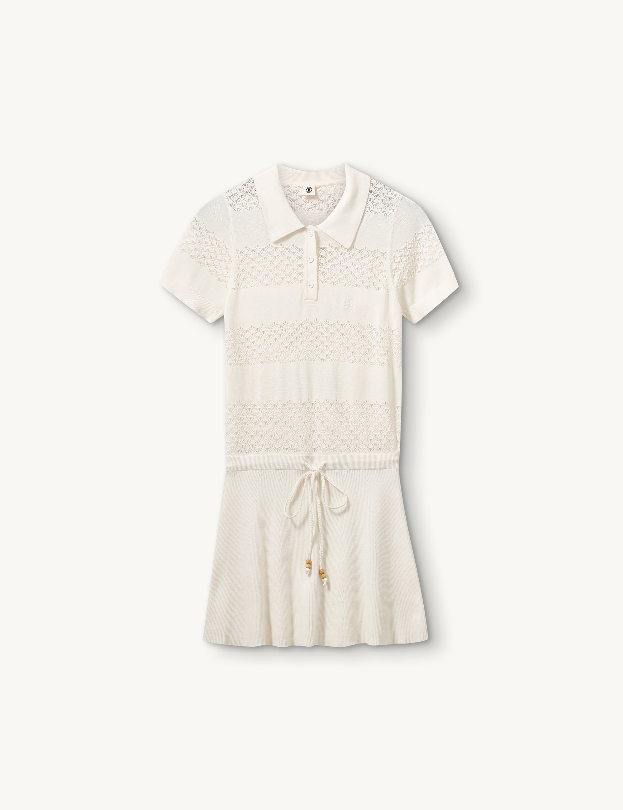 Tanzania Polo Dress Cream