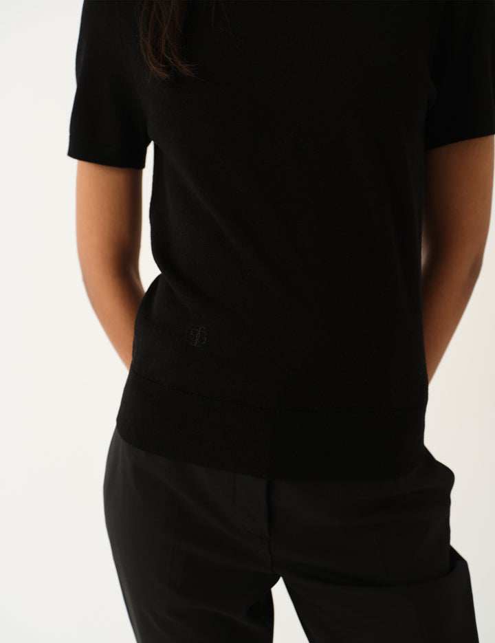 Bergen Basic Tee Black 4 / Black