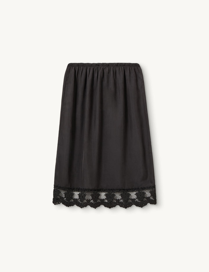 Darling Slip Skirt Ecru 4 / Ecru