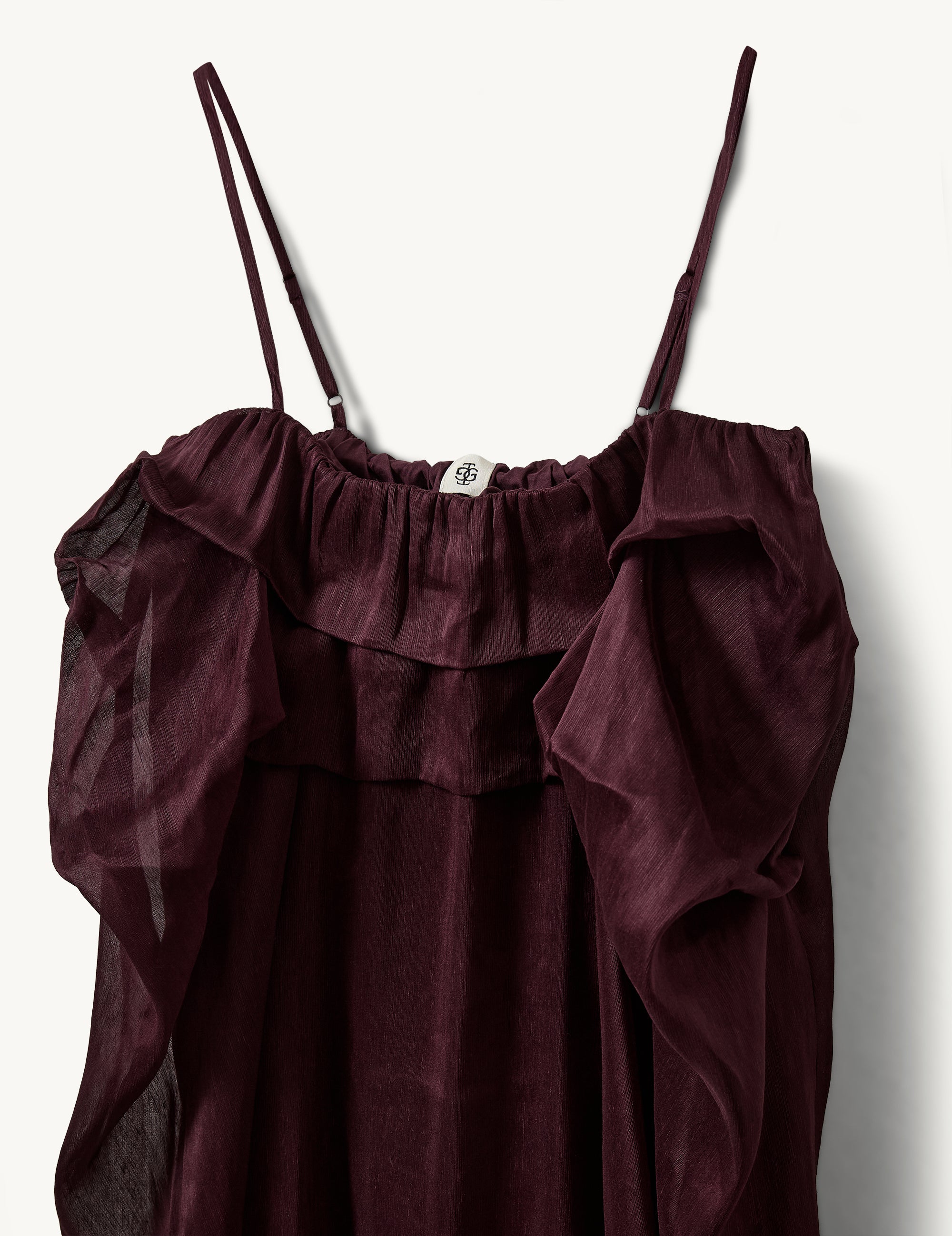 Prince Drape Gown Burgundy 4 / Burgundy