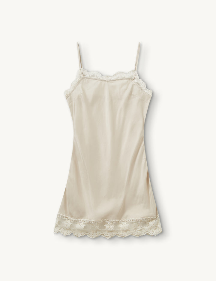 Darling Lace Dress Ecru 4 / Ecru