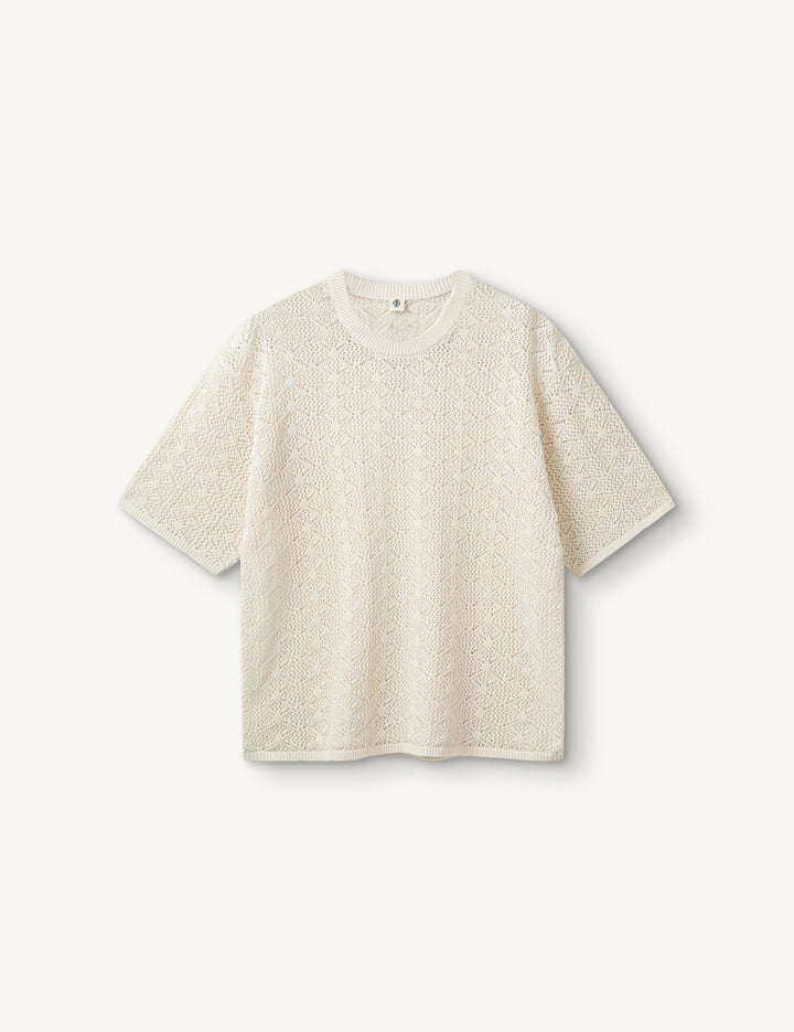 Maldive Oversized Tee Cream 4 / Cream