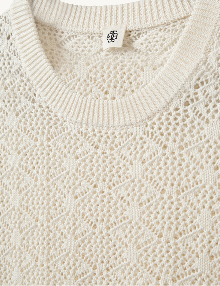 Maldive Oversized Tee Cream 4 / Cream