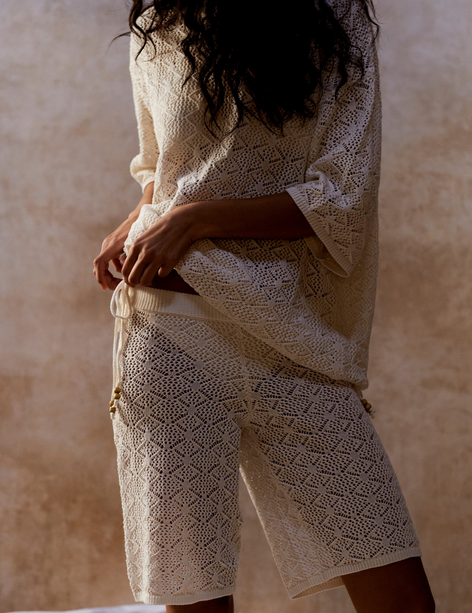Maldive Oversized Tee Cream 4 / Cream