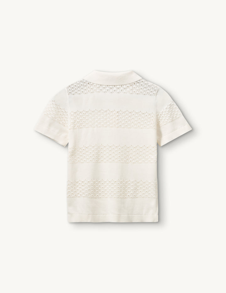 Tanzania Logo Polo Cream 4 / Cream
