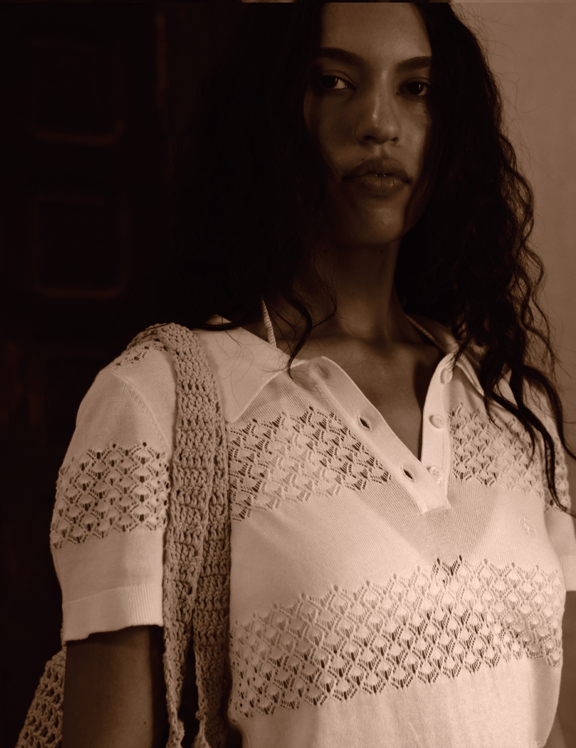 Tanzania Polo Dress Cream 4 / Cream