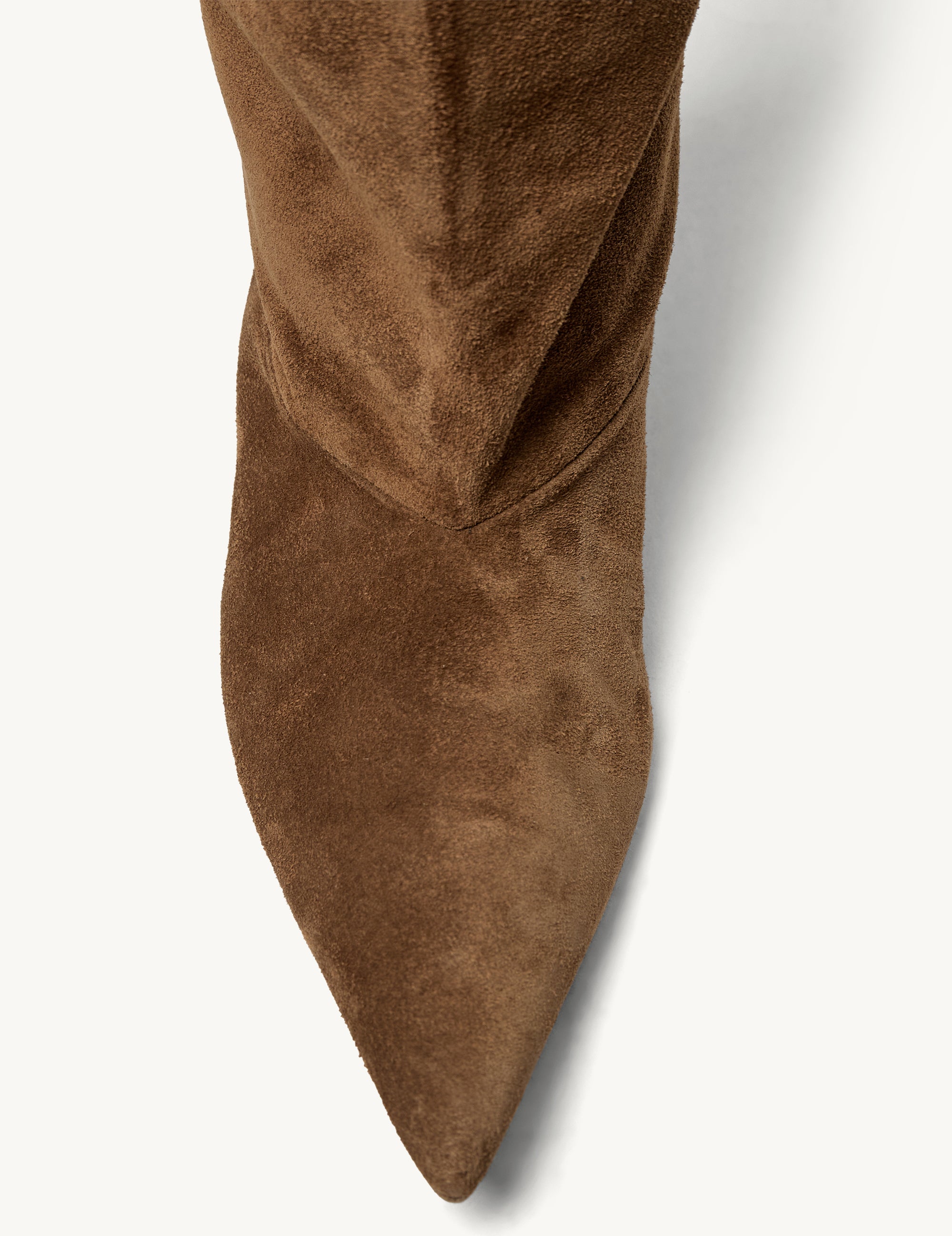 Gigi Suede Boots Chestnut