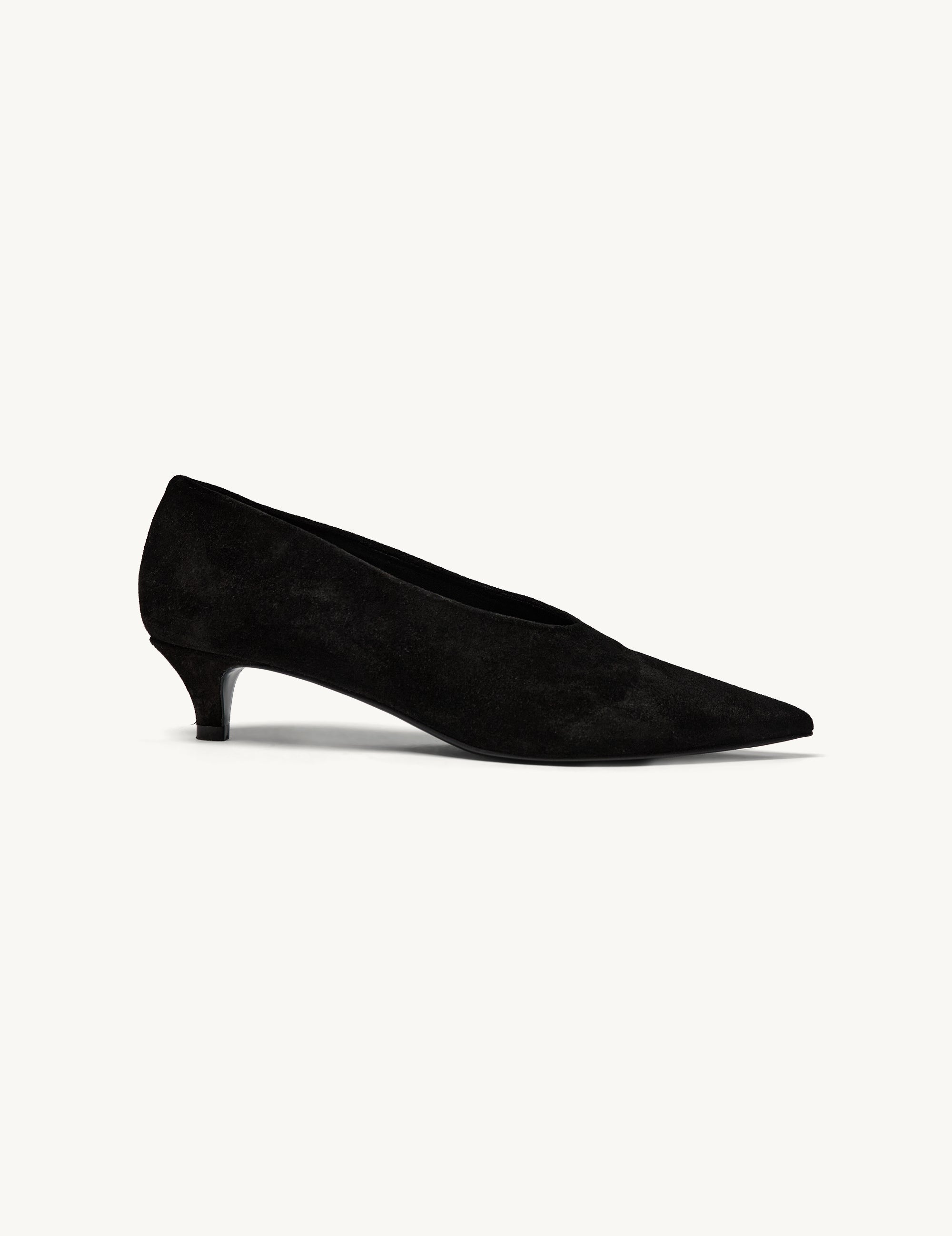 Nicole Suede Pumps Black