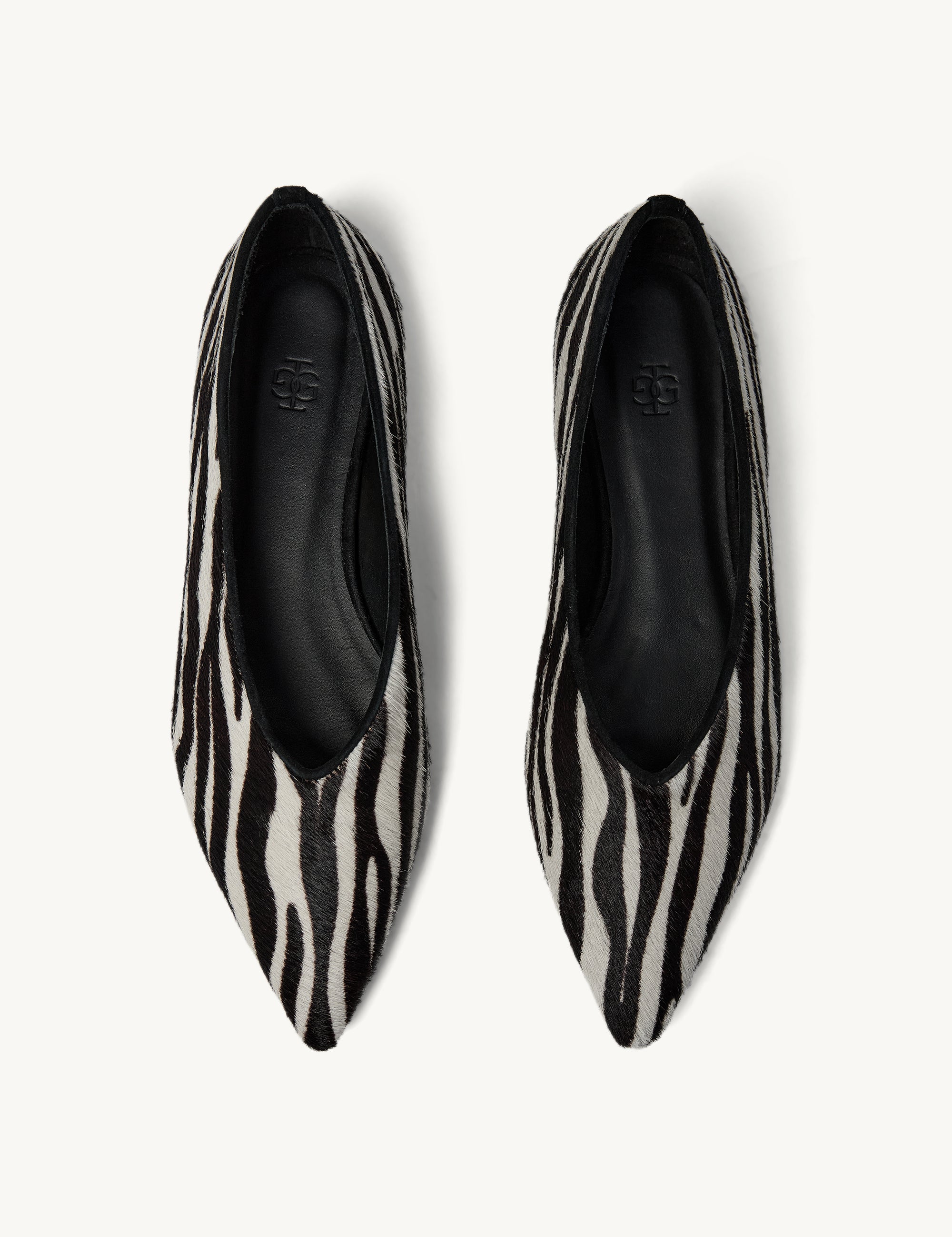 Hailey Pony Ballerina Black/White